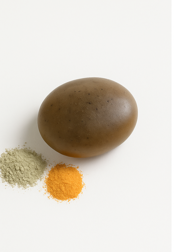 Arcéa – Jabón artesanal de arcilla verde, zanahoria y jojoba