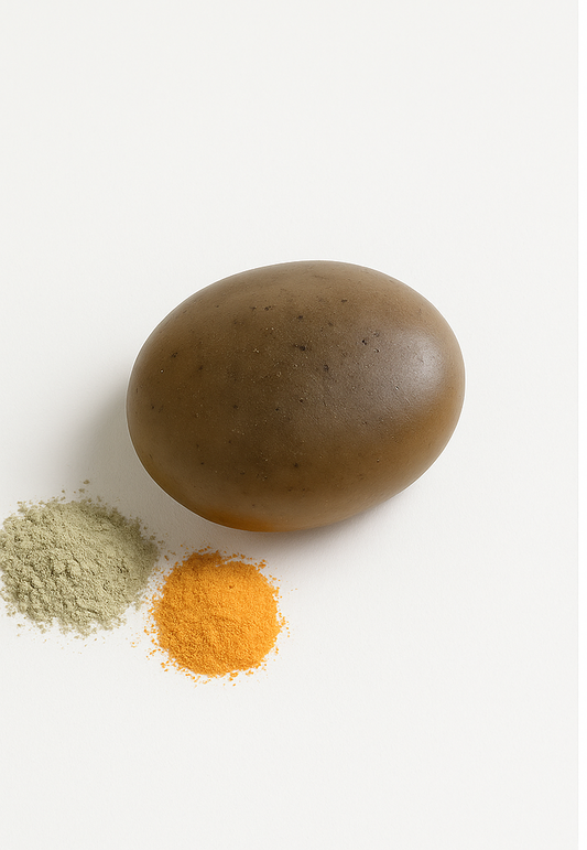 Arcéa – Jabón artesanal de arcilla verde, zanahoria y jojoba